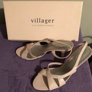 Villager Heels Pink 9 1/2 Med